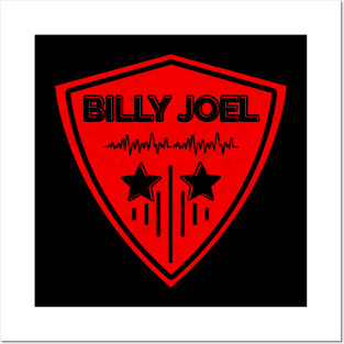 Logo simple billy joel is good Posters and Art